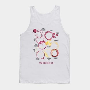 Wine Stamp Collection Tank Top